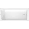 Produktbild: Duravit D-Code Badewanne, 1700x750mm, Rechteckig, Einbauversion, 253 Liter, 1 Rückenschräge, weiß hochglanz, 700671000000000