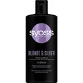 Produktbild: SYOSS Blond & Silber Shampoo neutralisiert Gelbtöne 440ml