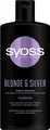 Produktbild: SYOSS Blond & Silber Shampoo neutralisiert Gelbtöne 440ml