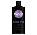 Produktbild: Syoss Haarshampoo Blond & Silber Shampoo neutralisiert Gelbtöne 440ml
