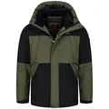 Produktbild: Lawinenstar Herren Winter Jacke Schwarz/Grün Gr. XXL