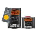 Produktbild: RAL 1033 Dahliengelb glänzend 2K Autolack 1,5 Liter 1500 ml Dose inkl. Härter
