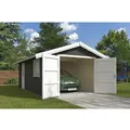 Produktbild: Lasita Garage Yarik 380 cm x 540 cm Grau-Grün