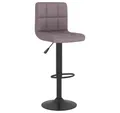Produktbild: vidaXL Barhocker Barhocker Taupe Stoff (1 St)