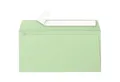 Produktbild: CLAIREFONTAINE Briefumschlag Din lang haftklebend FSC 120g ohne Fenster, PA= 20Stk grün