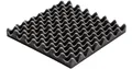 Produktbild: nerapur Schaumstoffeinlage Schaumstoffnoppenplatte anthrazit 50 x 50 cm, 30, OEKO-TEX® Standard 100 Zertifikatsnummer