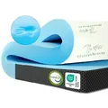 Produktbild: Premium Komfort Topper - Matratzen-Topper mit Gel-Memory-Schaum 80x200x7cm