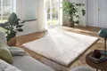 Produktbild: Taracarpet Flokati Teppich Langflor Kuscheliger Shaggy Weich Hochflor Wohnzimmer Schlafzimmer Home deko Modern Flauschig Anti-Rutsch Unterseite Creme 060x120 cm