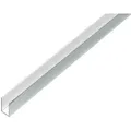 Produktbild: Alberts Profil Alberts 488468 U-Profil, Aluminium, chromdesign, 1000 x 10 x 10 mm, Alberts 488468 U-Profil Aluminium, chromdesign 1000 x 10 x 10 mm
