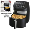 Produktbild: DESKI Heißluft Fritteuse 3,25 L Timer Friteuse Frittöse Fritöse 1000W Cool Touch