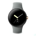 Produktbild: Google Pixel Watch GPS + LTE Smartwatch Champagne Gold Sportband Hazel