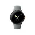 Produktbild: GOOGLE Pixel Watch LTE Smartwatch Edelstahl Fluorkautschuk, 130–210 mm, Champagn