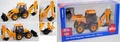 Produktbild: Siku 3558 JCB® 4CX Sitemaster Baggerlader mit Ladeschaufel & Tieflöffel ca 1:50