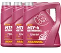 Produktbild: 3x4 Liter MANNOL 75W-80 MTF-4 API GL-4 / GL4 Getriebeöl VW BMW FORD MB 235.10