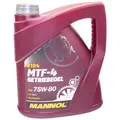 Produktbild: Schaltgetriebe Getriebeöl MANNOL MTF-4 API GL 4 75W-80 4 Liter Getriebe Öl