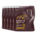 Produktbild: 20 (5x4) Liter MANNOL 75W-80 MTF-4 API GL-4/ GL4/ Getriebeöl/ Schaltgetriebeöl