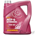 Produktbild: 4 LITER SAE 75W-80 MANNOL MTF-4 GETRIEBEÖL SCHALTGETRIEBE API GL4