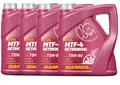 Produktbild: 4x4 Liter MANNOL 75W-80 MTF-4 API GL-4 / GL4 Getriebeöl VW BMW FORD MB 235.10