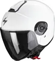 Produktbild: Helm Scorpion Exo City II Solid White Weiß weiß Gr. XL Jethelm mit Visier