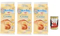 Produktbild: 3x Mulino Bianco Cornetti Croissants creme Snack brioche ohne Zusatzstoffe und Konservierungsstoffe 6 Stück kuchen 300g + Italian gourmet polpa 400g