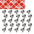 Produktbild: 25x febi Clip Klammer Abdeckung Stoßstange für AUDI SEAT SKODA VW 1K0867388A