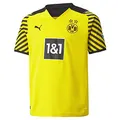 Produktbild: Puma Home Shirt Replica SS Jr w Sponsor, Cyber Yellow-Puma Black, 164
