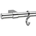 Produktbild: Kesseböhmer Linero 2000 Relingrohr Set, Länge 596 mm Stahl Edelstahl-Effekt
