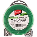 Produktbild: Mähfaden Four Leaf 2,0mm 15m grün E-01769 Akku Sensen Rasentrimmer - Makita