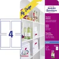 Produktbild: MD4001 Flaschenetiketten 120x90 mm auf DIN A4 selbstklebend bedruckbare Flasc...