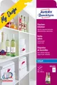 Produktbild: AVERY Zweckform My Design Inkjet Flaschen-Etiketten