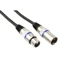 Produktbild: xlr kabel - xlr stecker auf xlr buchse - 1 m - schwarz