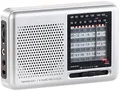 Produktbild: auvisio Transistorradio: Analoger 9-Band-Weltempfänger mit FM, MW & 7X KW, Jackentaschen-Format (Notfallradio Weltempfänger, analog Radio, Zelt)