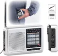 Produktbild: NEU Analoger 9 Band Weltempfänger FM MW KW Radio für Reise Urlaub Wandern Zelten
