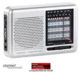 Produktbild: auvisio Analoger 9-Band-Weltempfänger mit FM, MW & 7x KW, Jackentaschen-Format
