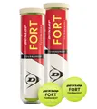 Produktbild: Dunlop Fort Tournament 2x Dose a 4 TennisBälle Turnierball DTB Sand Clay NEU