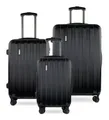 Produktbild: bugatti Trolleyset Hard Case Trolley S / M / L, 4 Rollen, (Set, 3 tlg)