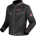 Produktbild: LS2 Garda Air Damen Motorrad Textiljacke, schwarz-pink, Größe S