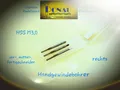 Produktbild: M 3,0 HSS Handgewindebohrer Set 3-tlg. rechts, MHG30 v. Donau Elektronik