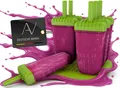 Produktbild: AVANA Eisformen 6 Stück Eis am Stiel Wassereis Eiscreme Formen Grün