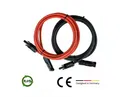 Produktbild: Cansolar Solarkabel Verlängerungskabel Set:rot & schwarz 6mm Solarkabel, (1500 cm)