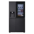 Produktbild: LG Side by Side GSXE81EVBD mit Wassertank, Total No Frost, InstaView, 91,3 cm breit, schwarz