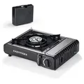 Produktbild: EASYmaxx Gaskocher tragbar 2500W - Schwarz