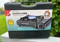 Produktbild: Easymaxx Gaskocher schwarz, tragbar, Flamme regulierbar,  Hartschalenkoffer