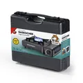 Produktbild: EASYmaxx Gaskocher 2500W tragbar mit Koffer Piezozündung Campingkocher