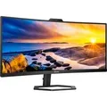 Produktbild: 34E1C5600HE/00, LED-Monitor 86.36 cm (34 Zoll), schwarz, DisplayPort, HDMI, Adaptive-Sync, USB-C, Curved, Webcam, 100Hz Panel