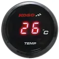 Produktbild: KOSO i-GEAR Wassertemperaturmesser rotes Display, rot