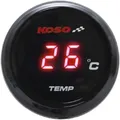 Produktbild: i-GEAR Wassertemperaturanzeige rot KOSO BA067R10 water temperature meter red