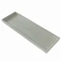 Produktbild: Dekotablett, Dekoschale Betonoptik 45x15x2cm moderne Schale Polyresin GRAU