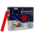 Produktbild: Baumkerzen 20er rot