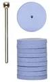 Produktbild: Silikon-polierscheiben d. 22 mm Edelmetalle, NE-Metalle, Edelstahl, Glas, Porzel